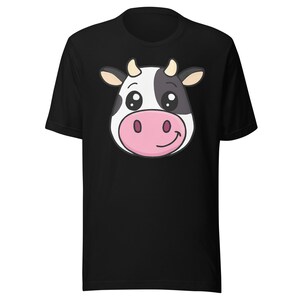 Camiseta unisex supersuave Happy Cow (901 Pig BBQ)