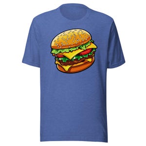 Camiseta unisex supersuave Big Burger (901 Pig BBQ)