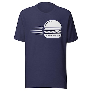 Camiseta unisex súper suave de comida rápida (901 Pig BBQ)
