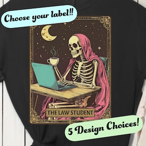 Carte de tarot personnalisée Tshirt Comfort Colors®, 5 modèles au choix, étiquette personnalisée, t-shirt maman mystique, étiquette de chemise personnalisée, vêtements occultes