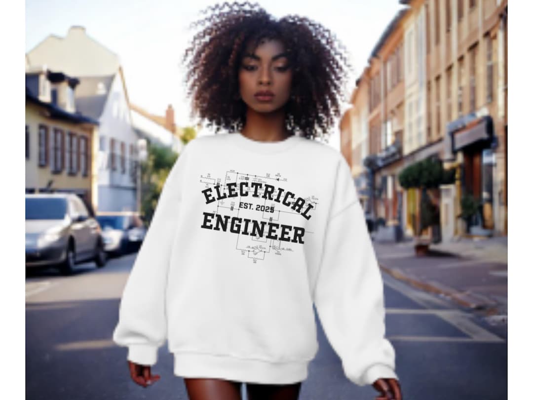 Custom Electrical Engineer Sweatshirt, College Graduation Gift ...
