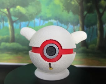 Cartoon Dog Sphere Catcher Collectible, 3D Printed Desk Decor, Gamer Room Accessory