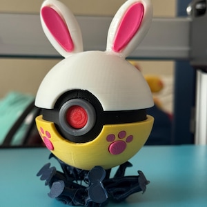 Pikuchu  PokeBall easter bunny