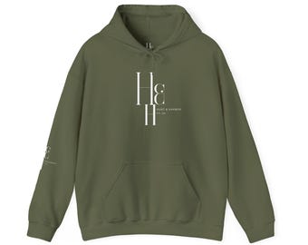 Hunt & Harbor Heritage Logo Unisex Hoodie