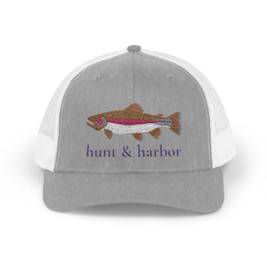 Trout Snapback Trucker Cap (Trout Embroidery)