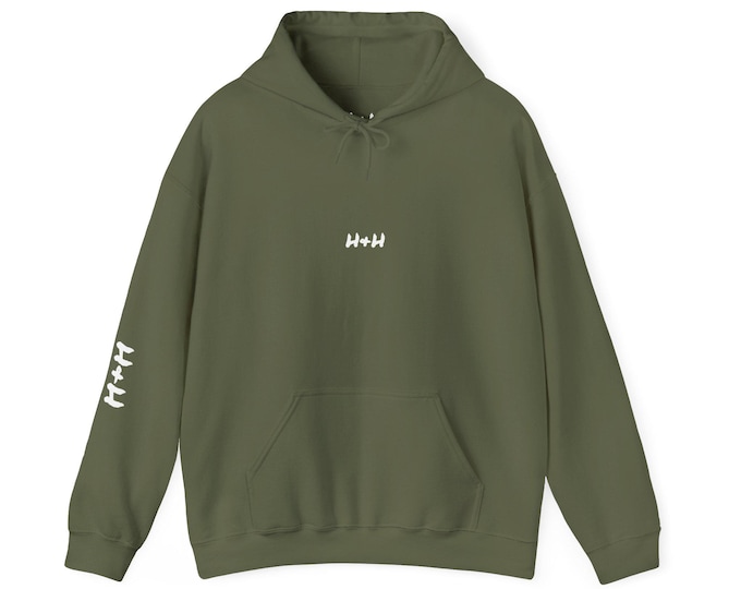 Minimalist Logo Hoodie with Hunt & Harbor Design