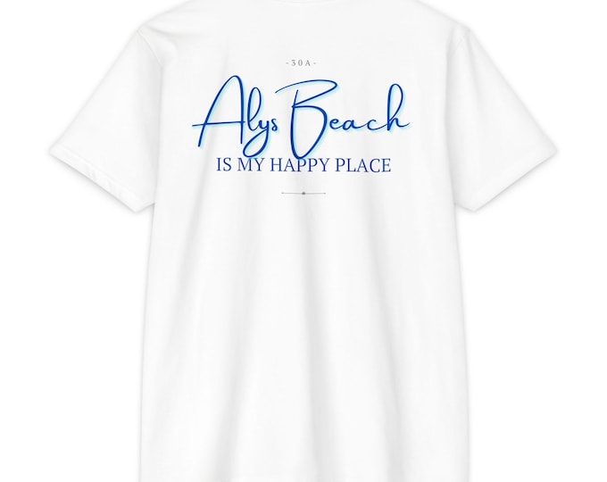 Hunt & Harbor Alys Beach Vibes Unisex T-shirt, Casual Summer Tee, Gift for Beach Lovers, Perfect for Vacations, Relaxed Fit Wear