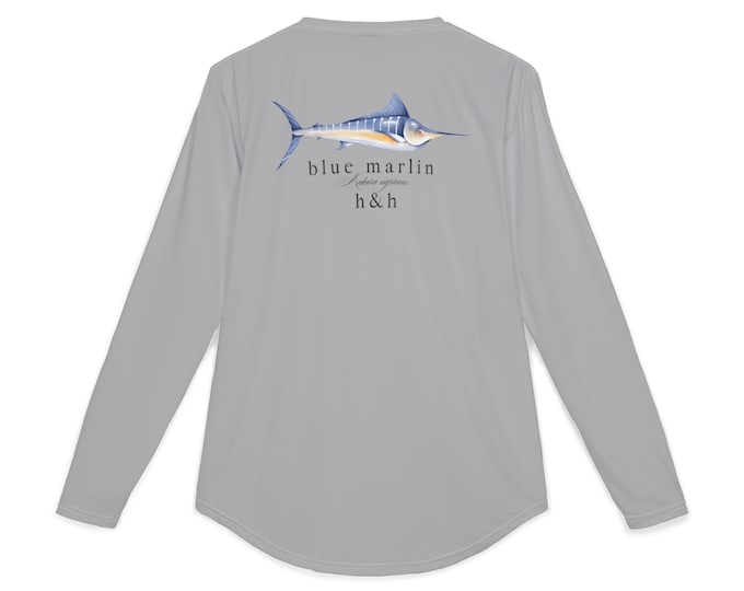 Marlin UV Protection Long Sleeve Performance Crew, SPF 50+