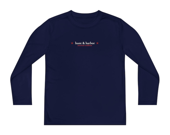 Youth Long Sleeve Rashguard Swim Sun Shirt - Multiple Designs and Colors