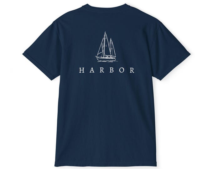 Hunt & Harbor Icon Pocket Tee - HARBOR