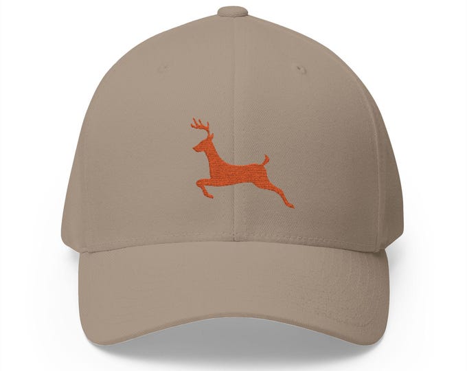 Deer Hunting American Flag Embroidered Cap - Hunt & Harbor