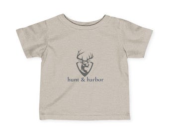 Hunt & Harbor Infant Fine Jersey Tee - Adorable Kids' T-Shirt for Outdoor Lovers