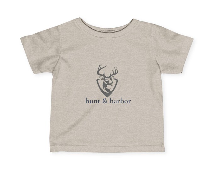 Hunt & Harbor Infant Fine Jersey Tee - Adorable Kids' T-Shirt for Outdoor Lovers
