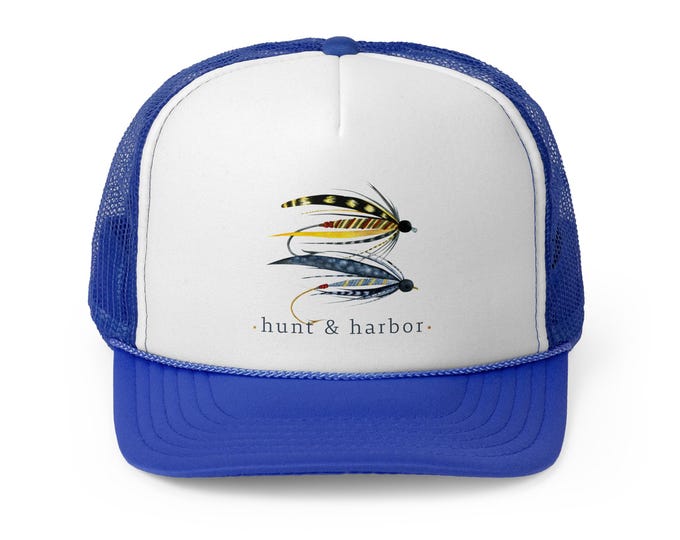 Hunt & Harbor Trucker Cap - Signature Logo Multiple Designs