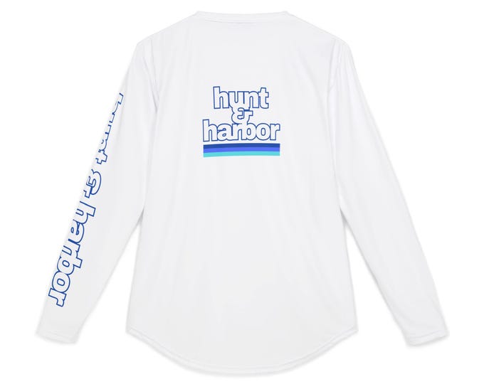 Wave Men's UV Protection Long Sleeve Performance Crew, SPF 50+