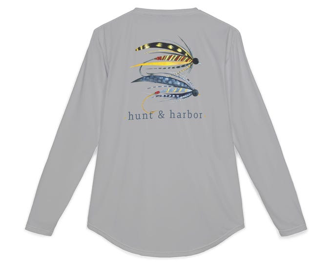 Fishing Lures UV Protection Long Sleeve Performance Crew, SPF 50+
