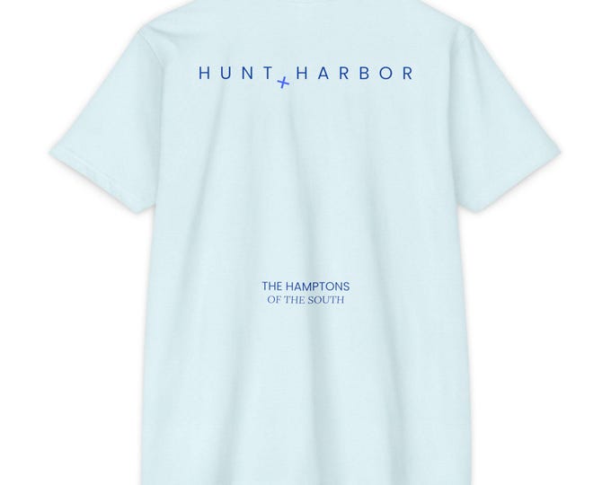 Hunt & Harbor 30A "Hamptons of the South" Beach Unisex T-shirt, Casual Summer Tee, Perfect for Vacations, Relaxed Fit Wear