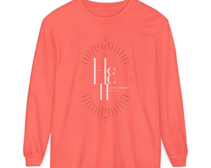 Hunt & Harbor Sunburst Classic Long Sleeve Tee (Coastal Colors)