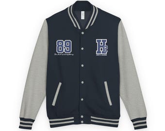 Stylish Unisex Heavyweight Letterman Jacket, Cozy Fall Layer, Vintage College Style, Perfect for Game Days, Casual Outings, Team Spirit Wear