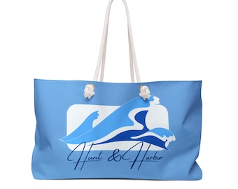Beach Wave Hunt & Harbor Stylish Pool Beach or Boat Tote