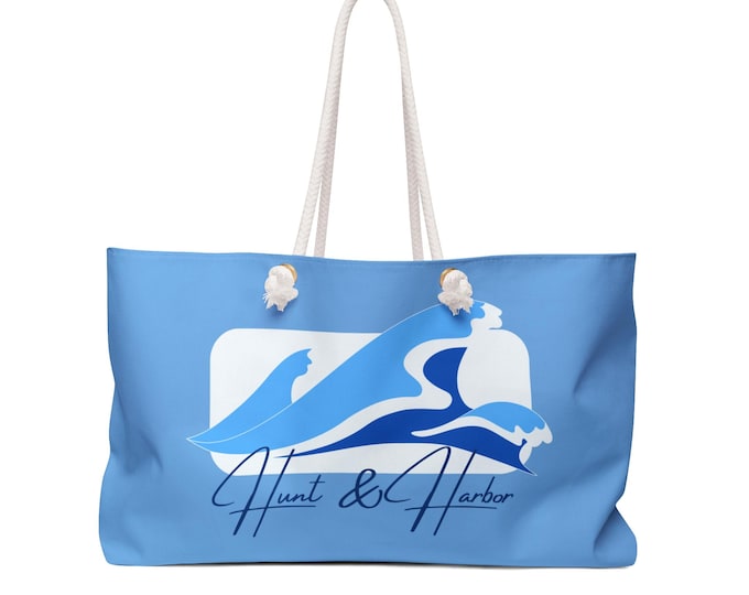Beach Wave Hunt & Harbor Stylish Pool Beach or Boat Tote