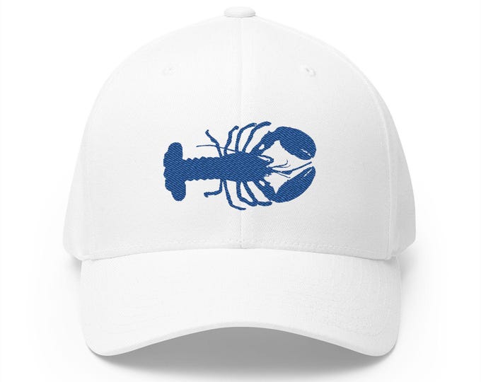 Lobster A La Mer Crab Embroidered Cap (Light) - Hunt & Harbor