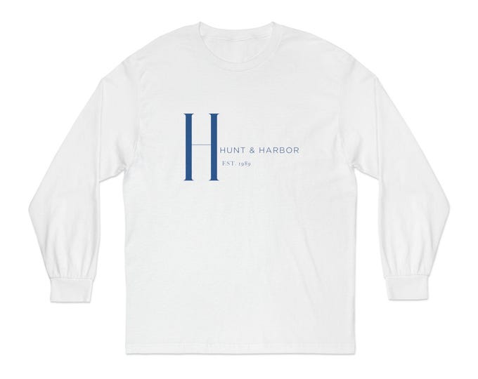 Hunt & Harbor Est. 1989 Classic Long Sleeve Tee