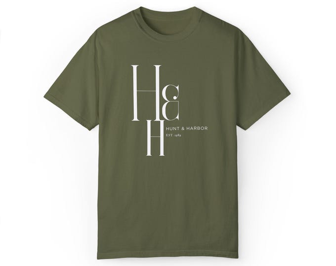 Hunt & Harbor Heritage Logo Graphic Tee