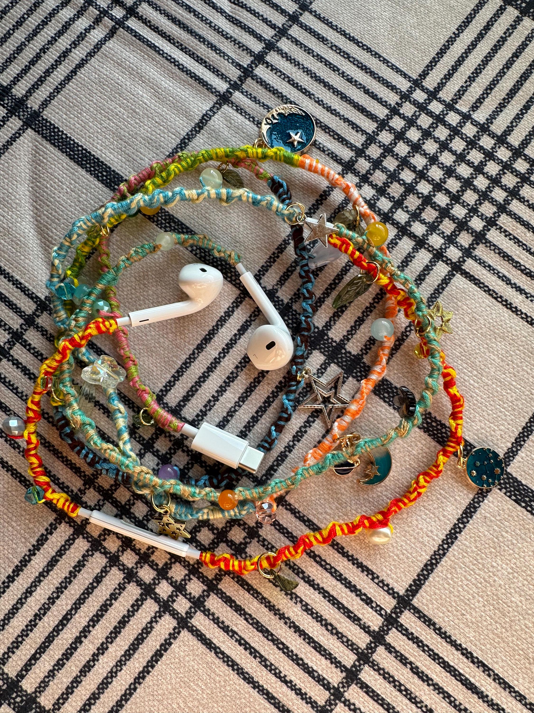 Beaded Headphones - Etsy UK