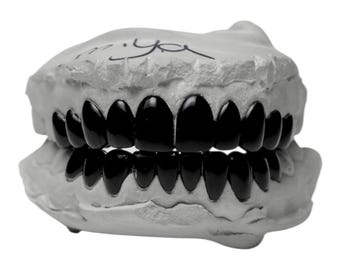 Grillz coloridos personalizados: plata maciza o dorado, ajuste de precisión (negro, rojo, verde, azul…)