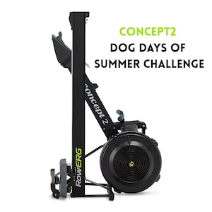 Printable Concept2 Dog Days of Summer Challenge, Concept2 Challenge, Workout Planner, Fitness Planner, Digital Download, Digital Planner