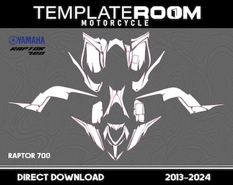 Templates Graphics YAMAHA RAPTOR 700 2013-2024 Vector Pdf. Ai. Eps.