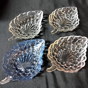 Vintage Relish Dishes, Set of 4.