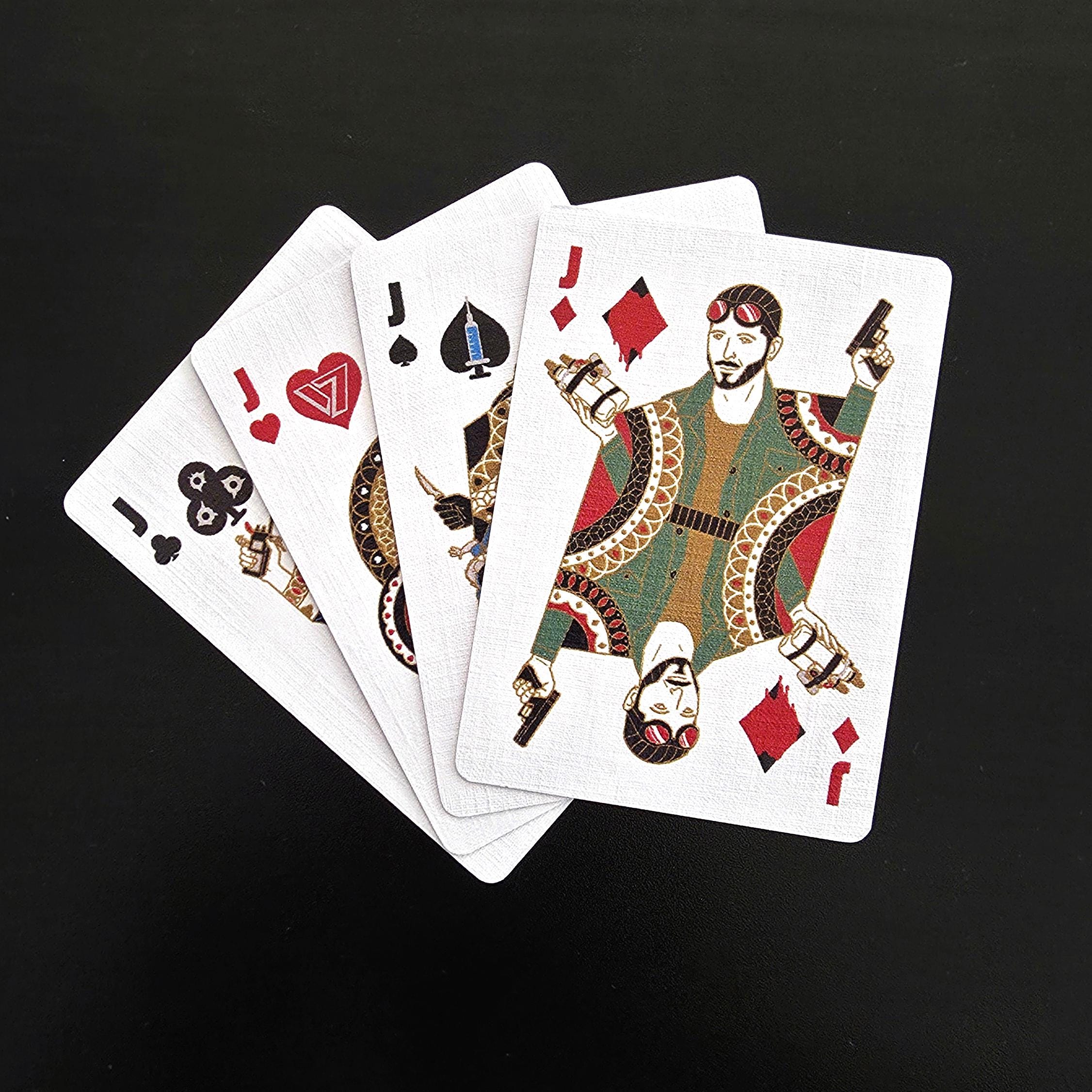 Vought Confidential Playing Cards: the Boys TV Inspired Poker Deck