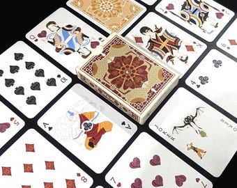 Vintage Pin up Playing Cards,full Set 55pcs, Vintage Playing