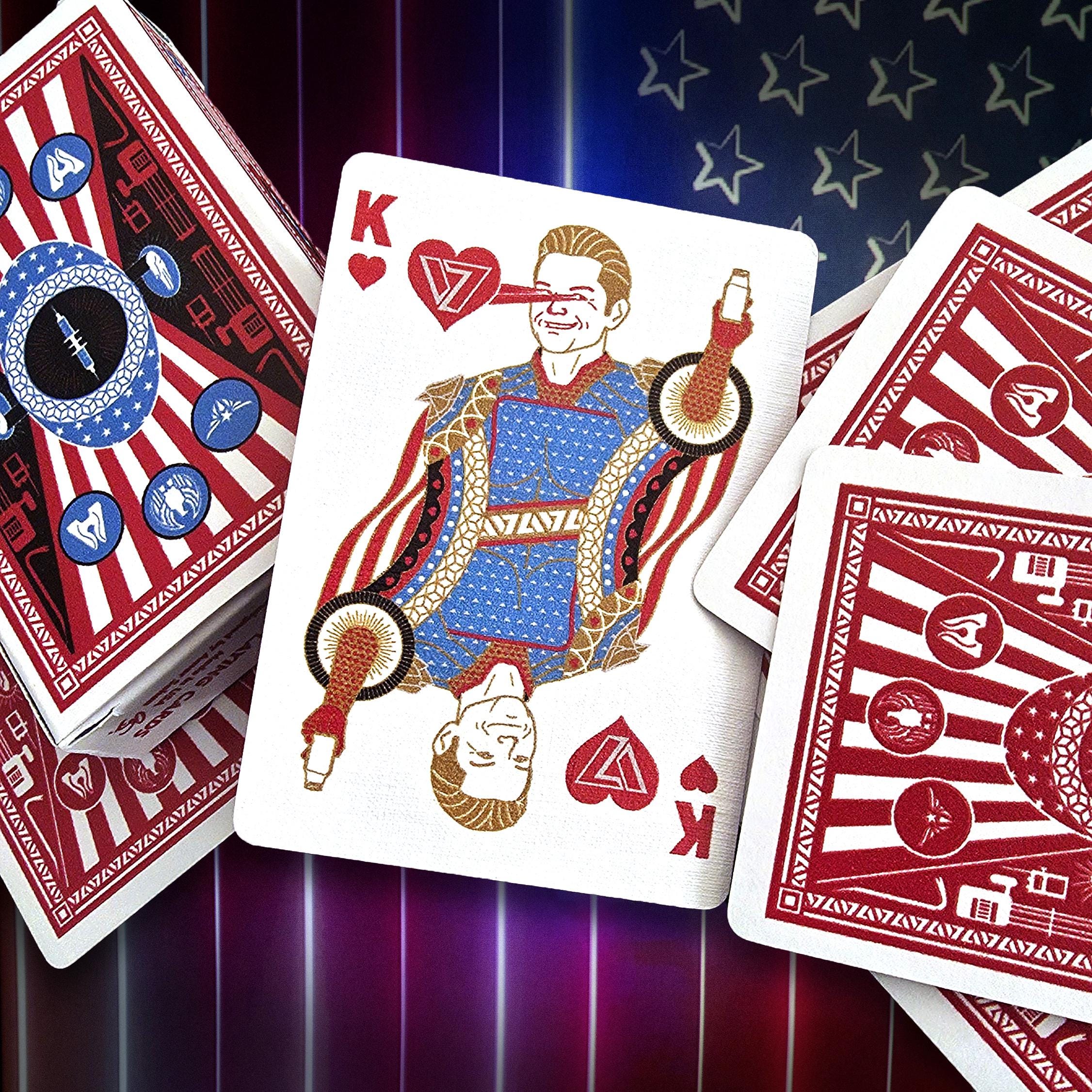 Vought Confidential Playing Cards: the Boys TV Inspired Poker Deck