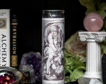 Jupiter Zeus Devotional Candle | Pagan Altar | Greek Mythology Gift