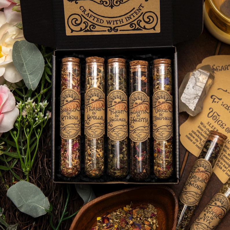 Herbal Tea Sampler Gift Box - Etsy