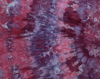 158 - One-yard purple Snow dyed cotton fabric