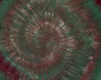 Hand dyed spiral cotton fabric - 304