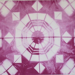 181 - Four Shibori hand dyed panels