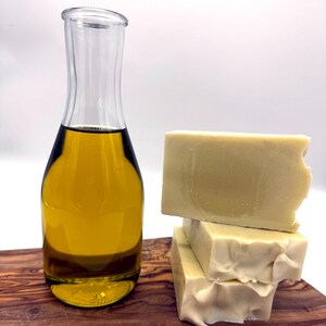 100% Olive Oil Soap - Handmade, Palm Oil Free, Gentle on Skin - Unscented