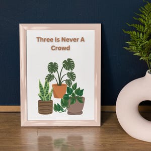 Plant Lover Gift, Plant Posters Room Decor, Plant Digital Download, Greenery Wall Art, Printable, Botanical Print Wall Art, Spring Print