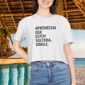 Bad Bunny Lover Crop Tee, Bad Bunny Merch, DTMF, Latina Gift, PFKNR, Boricua Crop, YHLQMDLG, Bad Bunny Concert, Puerto Rico Top, Reggaeton