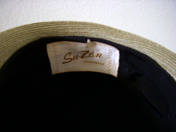 Vintage Hat by Su-Zan Originale - 70s Boho Chic W… - image 4