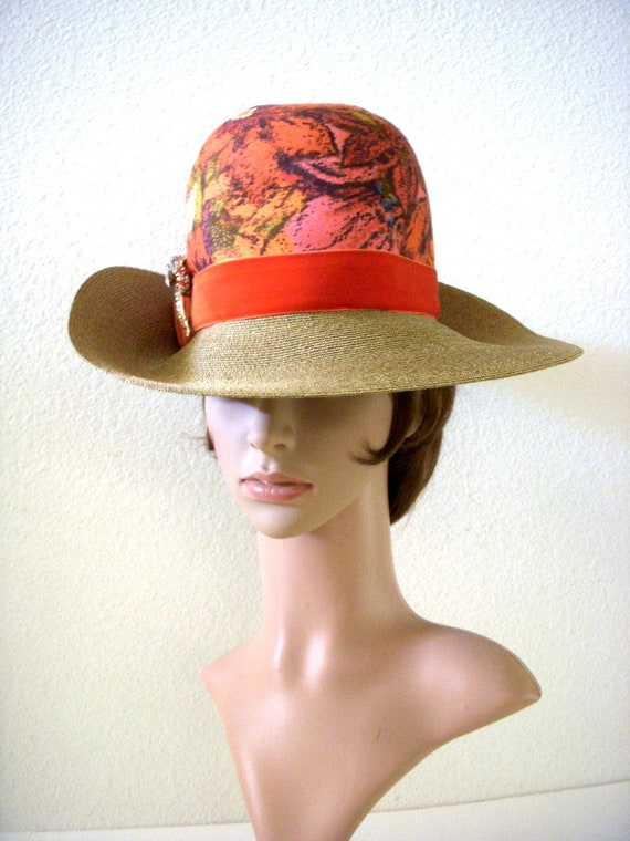 Vintage Hat by Su-Zan Originale - 70s Boho Chic W… - image 2