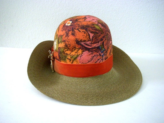 Vintage Hat by Su-Zan Originale - 70s Boho Chic W… - image 7