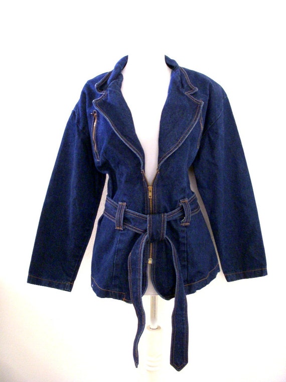 tailored jean jacket