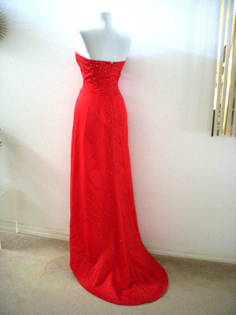 Vintage Red Evening Dresses