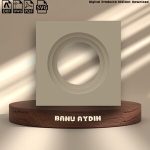 DIY 3層アーチ背景セット：CNCファイル（デジタルダウンロード）